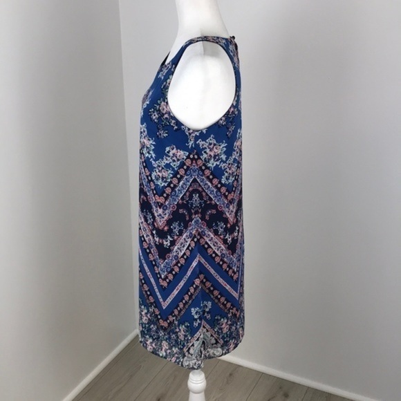By & By Multicolor Tank Dress Size M - Picture 4 of 5